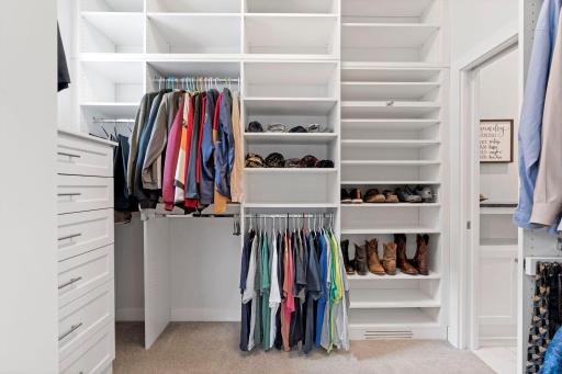 California Closets in ALL closets in the home