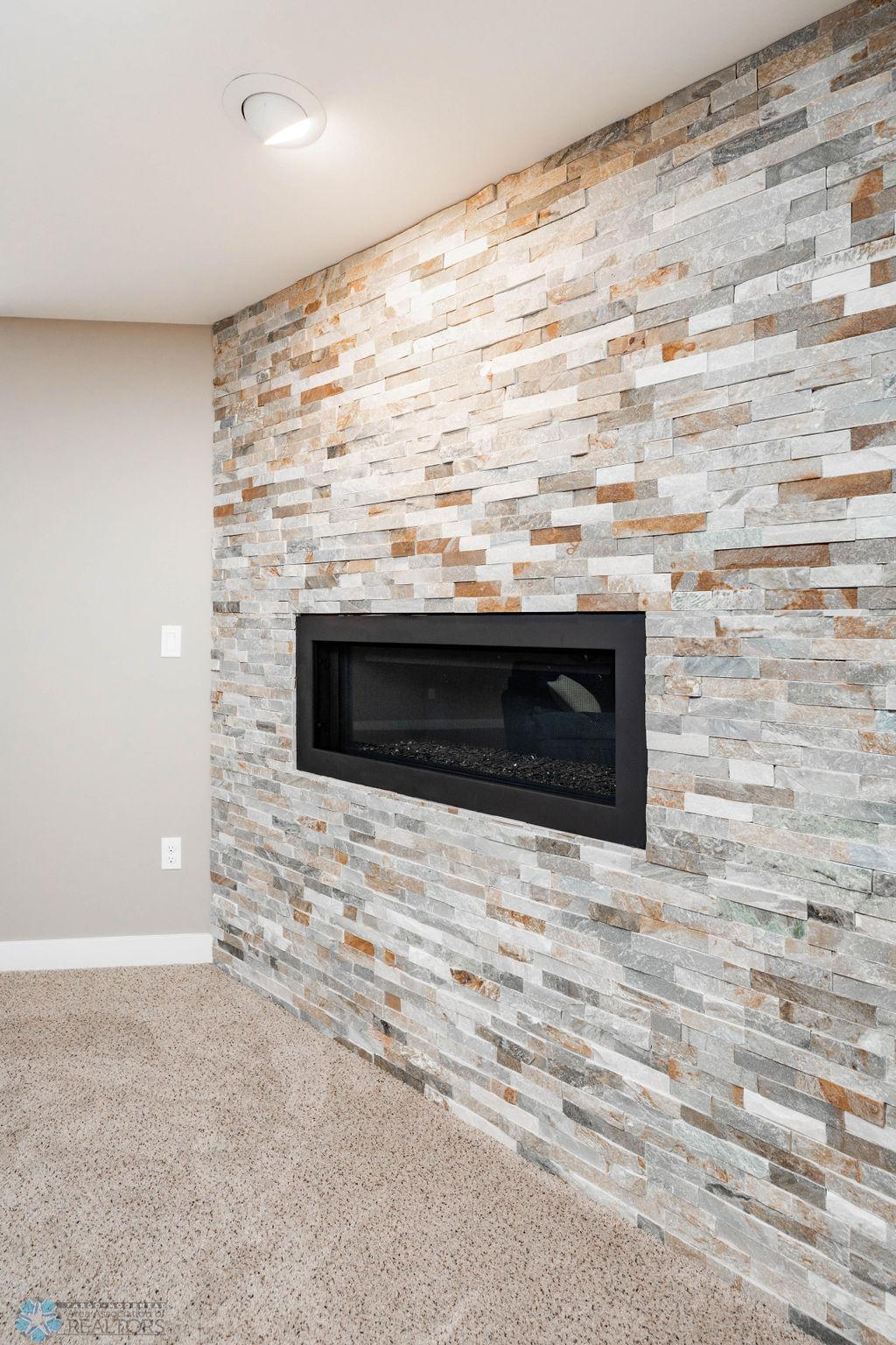 Incredibly Cozy Gas Fireplace