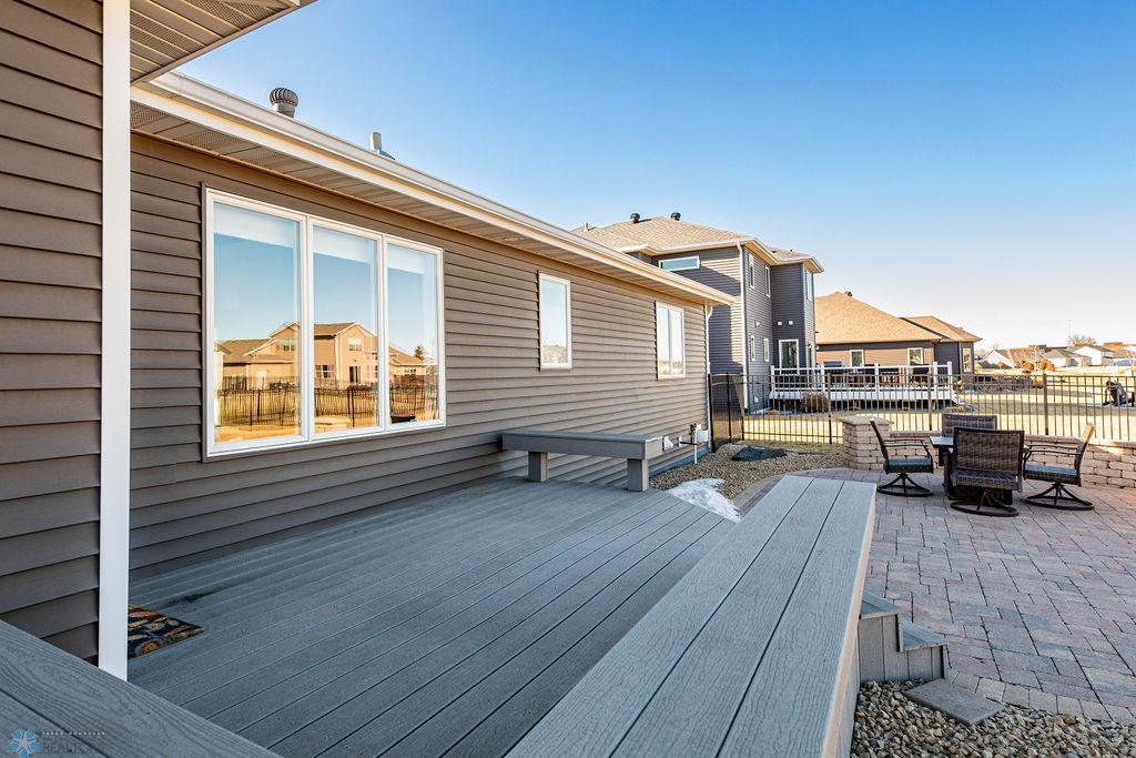 Enjoy the Beautiful Backyard on this Great Deck