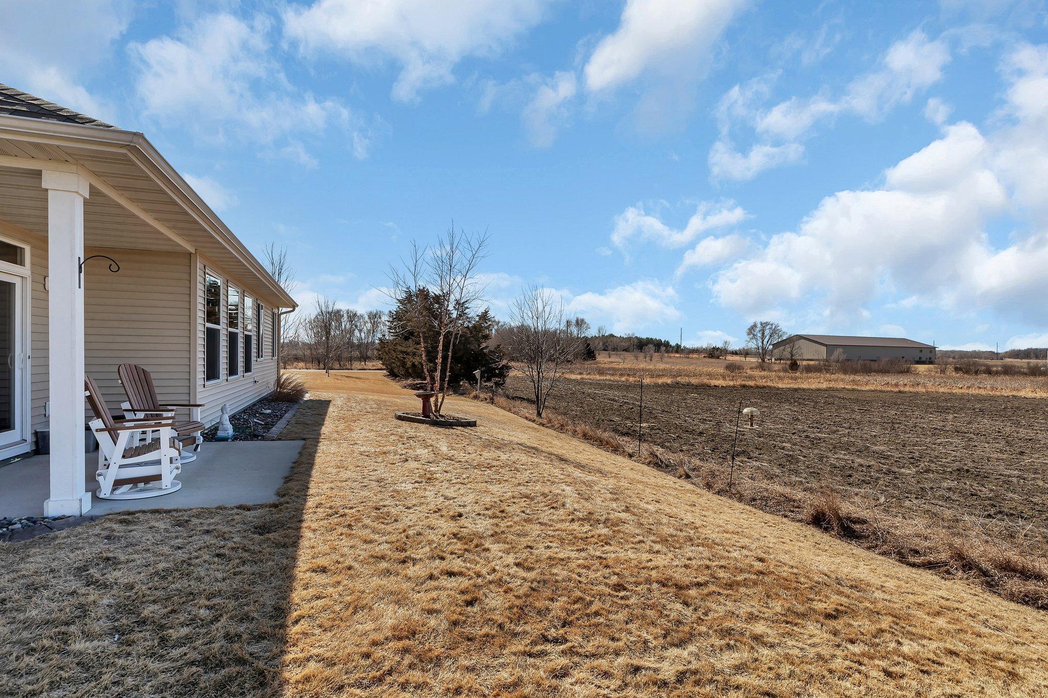 Peaceful and quiet outdoor space.