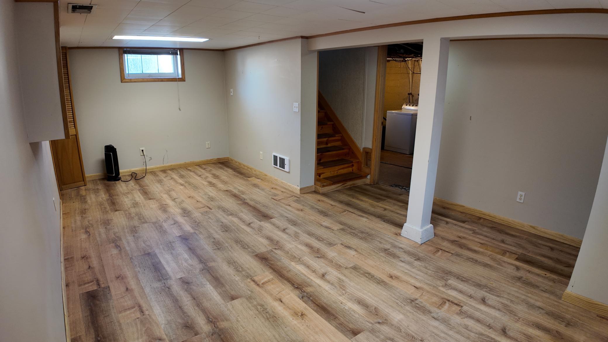 Lower level family room