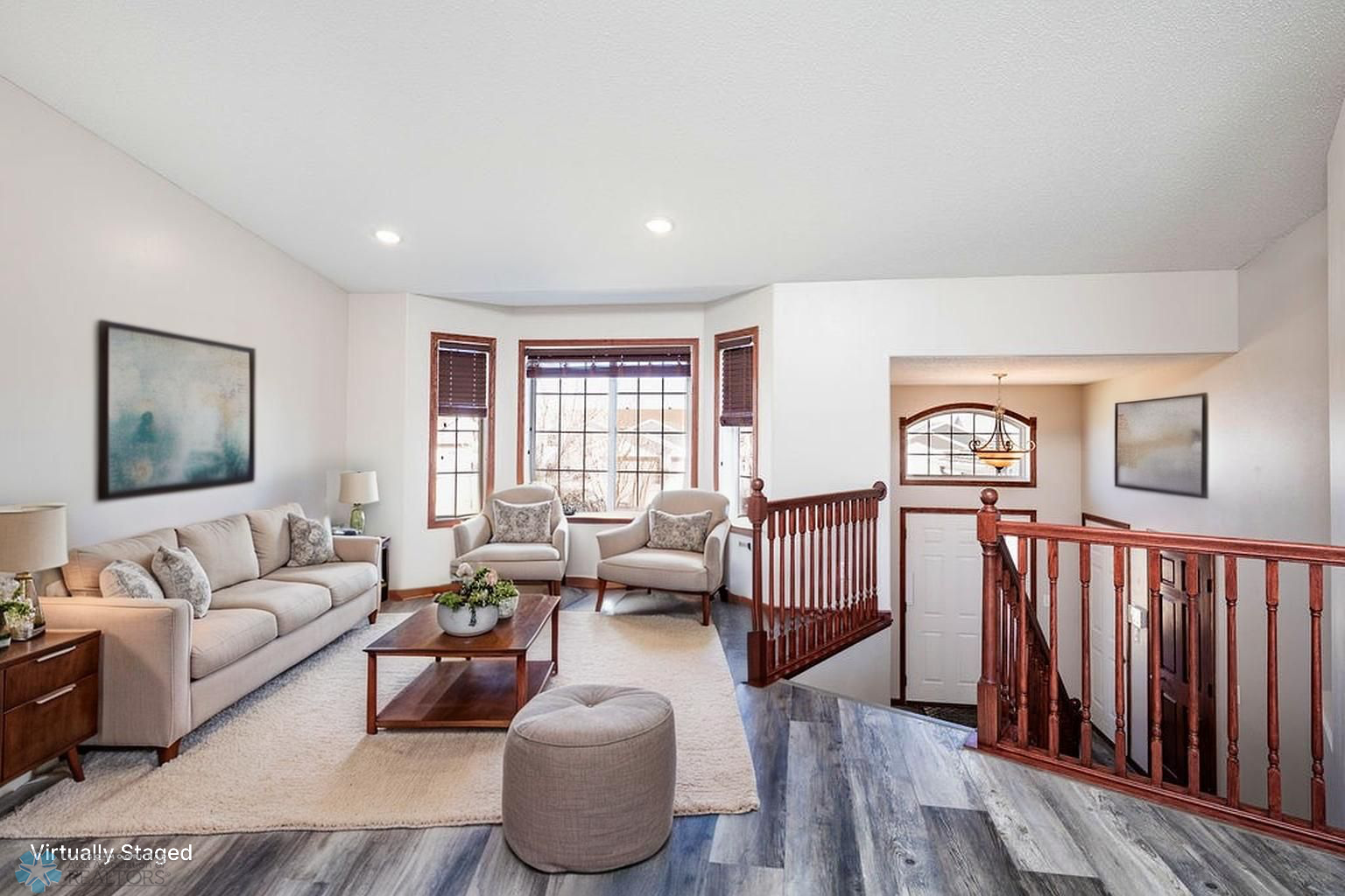 Living Room - Open and Spacious