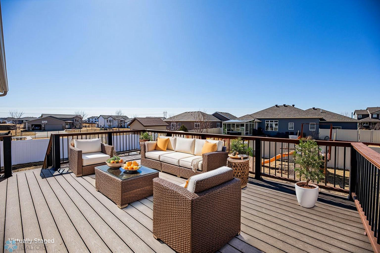 Wonderful deck for hosting, grilling or relaxation