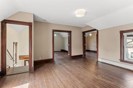 Alternate view of upper level family room.