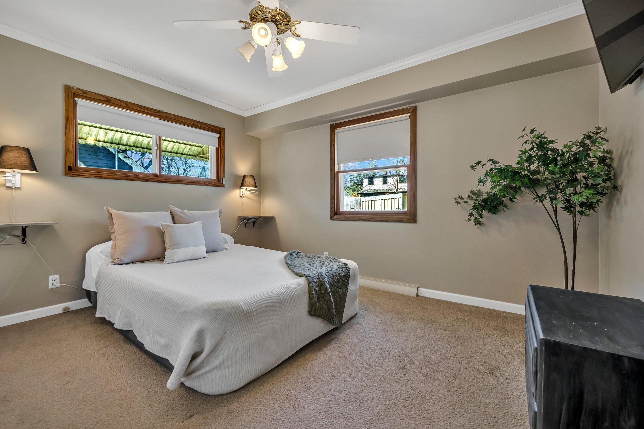 Main floor bedroom 1.