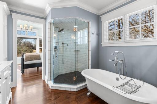 Primary Bathroom includes a shower and tub