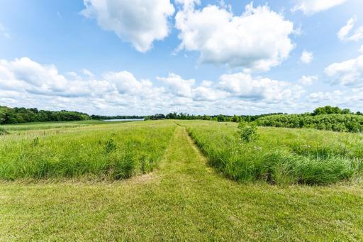 Plenty of land to walk, drive your golf cart or 4 wheeler on, or cross country ski in the winter