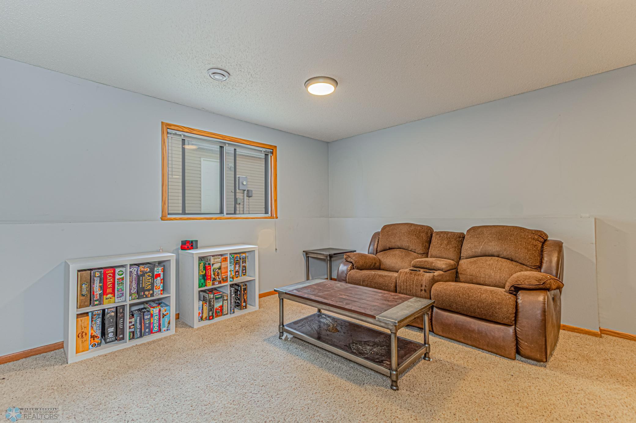 Basement family room