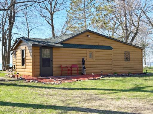 This sweet little cabin can house you while you contemplate your future building plans on this E side MilleLacs lot near Malmo! Exterior was freshly painted just days ago - come and see this charming little gem with phenomenal western sunset views!