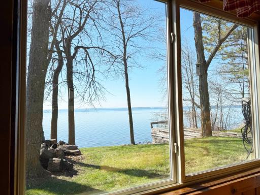 Your summer view from the kitchen window!