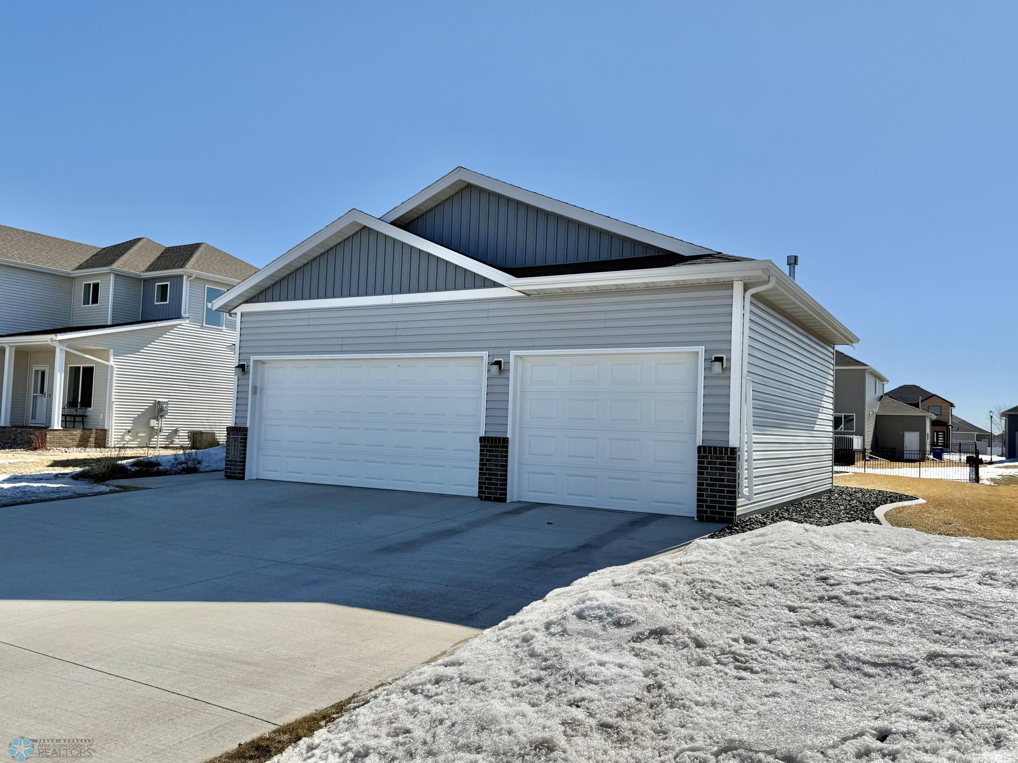 NW corner of house