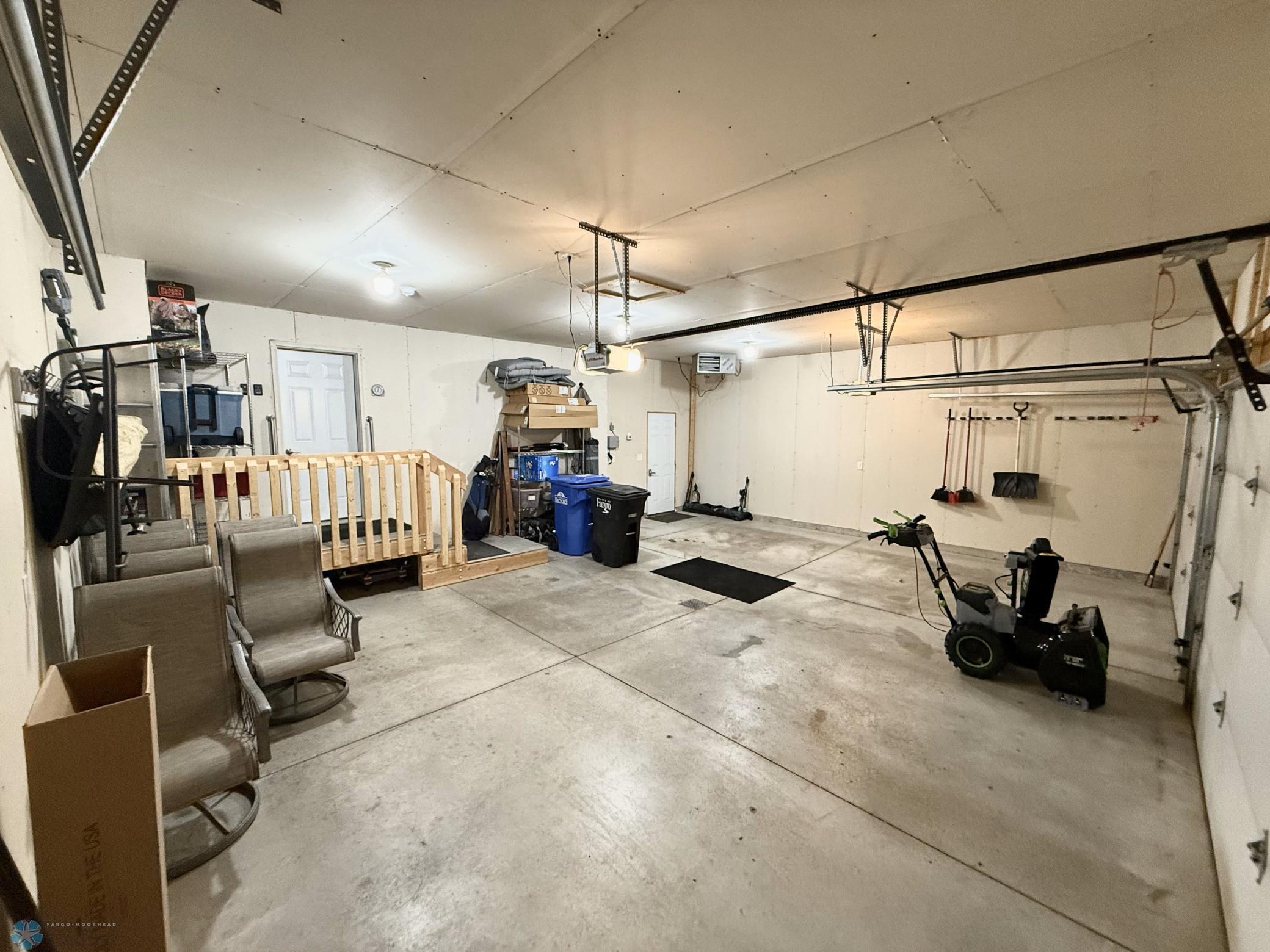 view of garage showing heater.jpeg