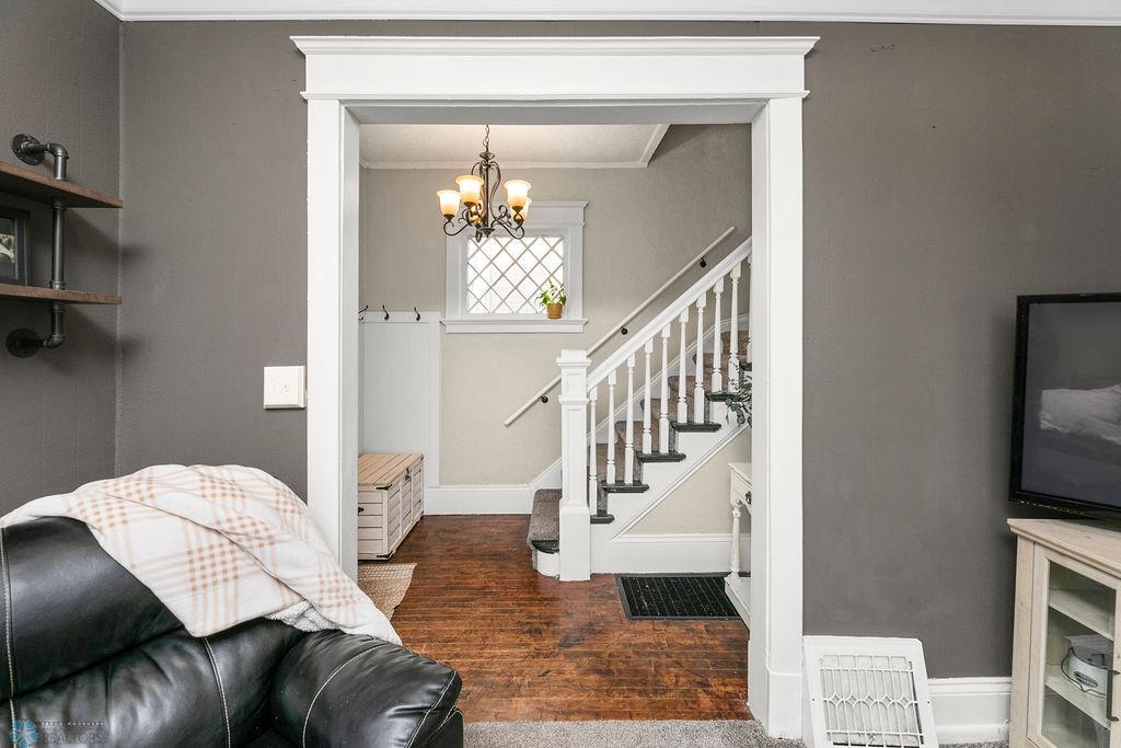 View to foyer