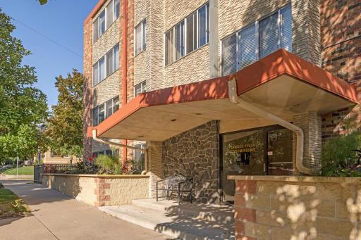 Affordable spacious one level living in secured elevator building