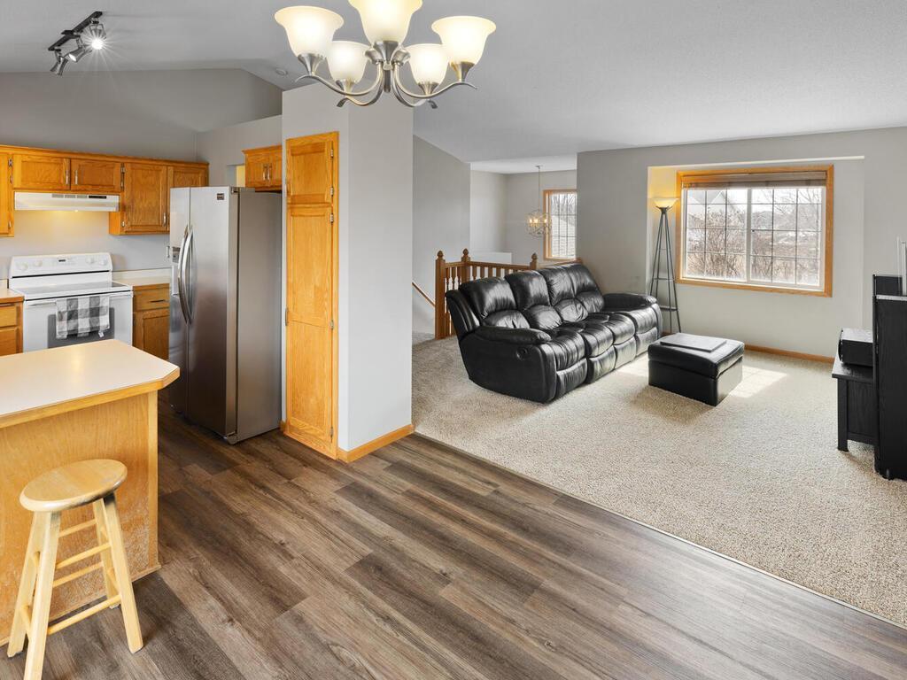 Open floor plan is perfect for entertaining friends and family