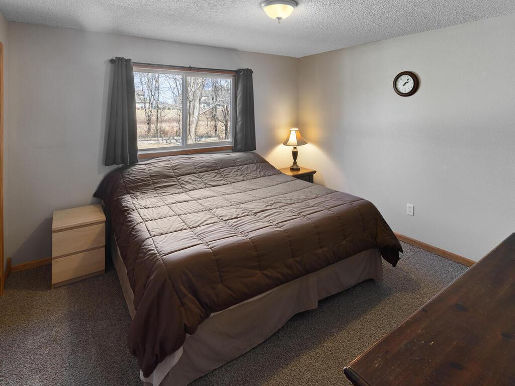 Lower level Bedroom with large closet