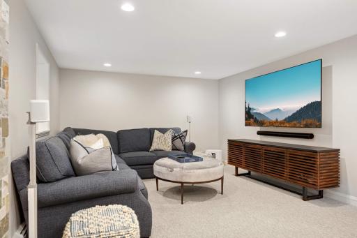 Lower level remodeled by REFINED in 2021