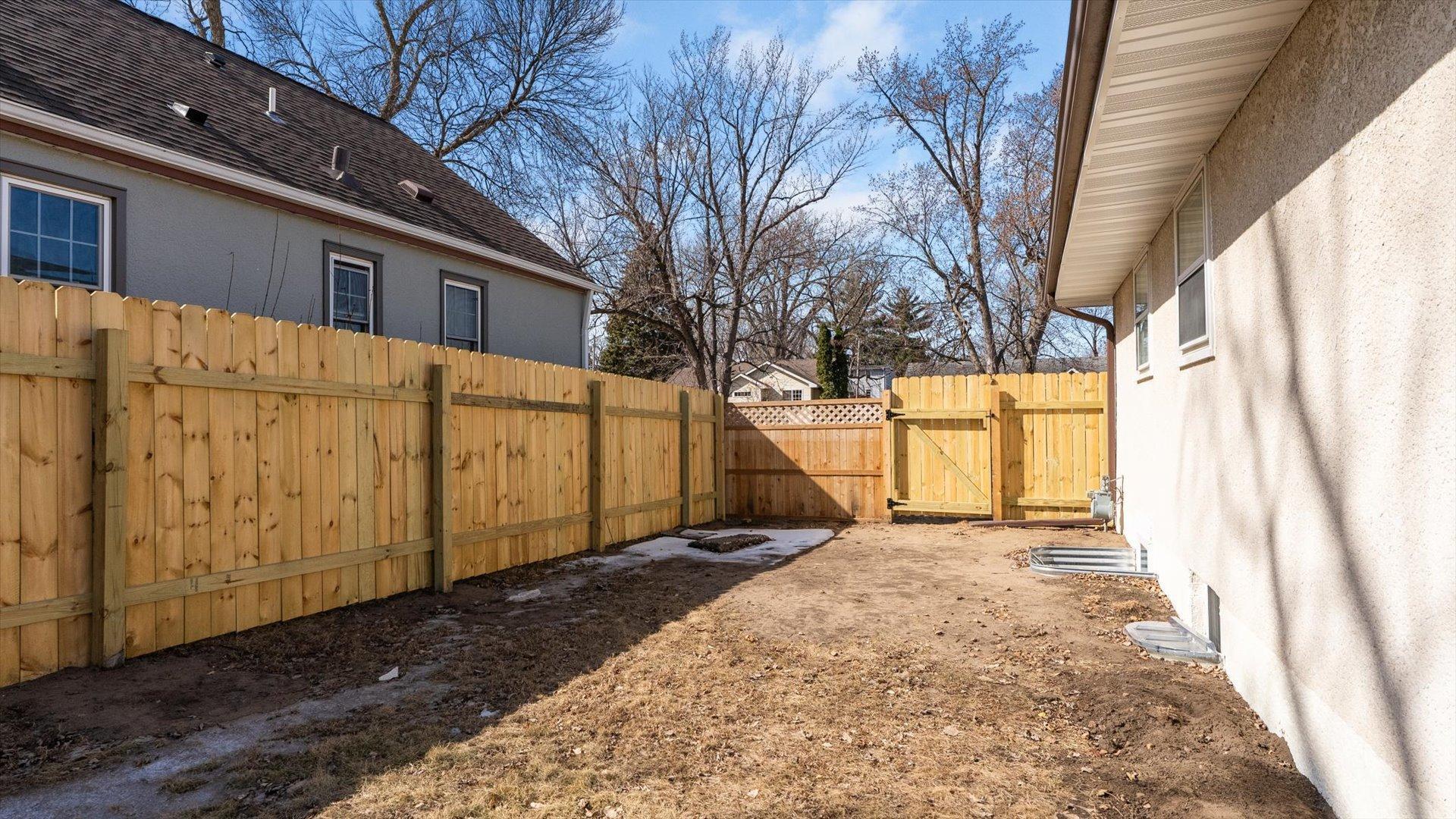 New Cedar PRivacy Fence