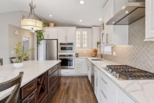 Ample counter top space for your cooking desires