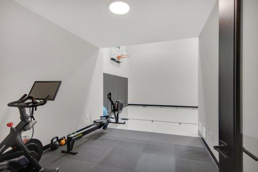 Sport Court with Exercise Area awaits....days and nights will be filled with delight!