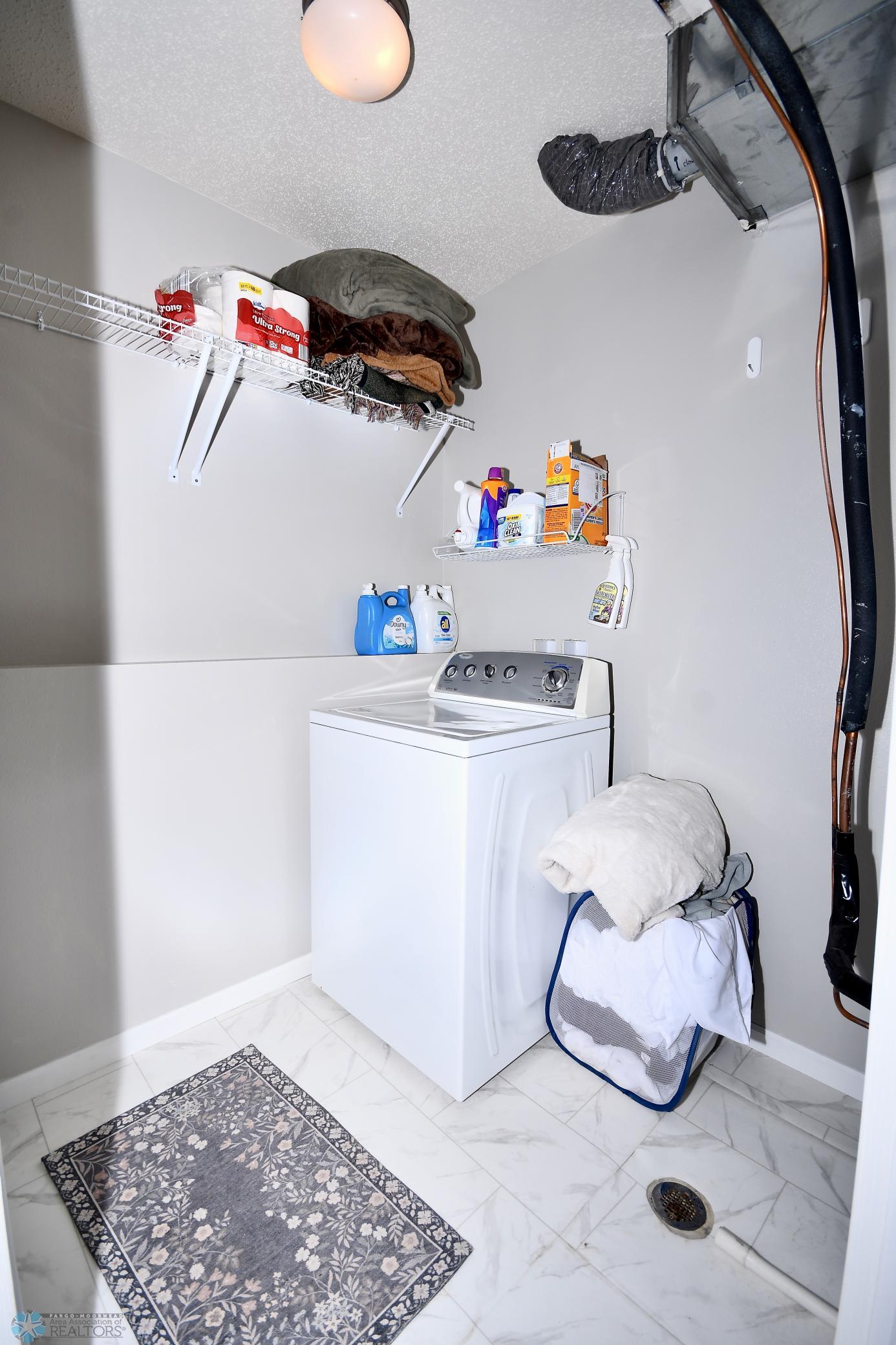 Laundry room / new water lines