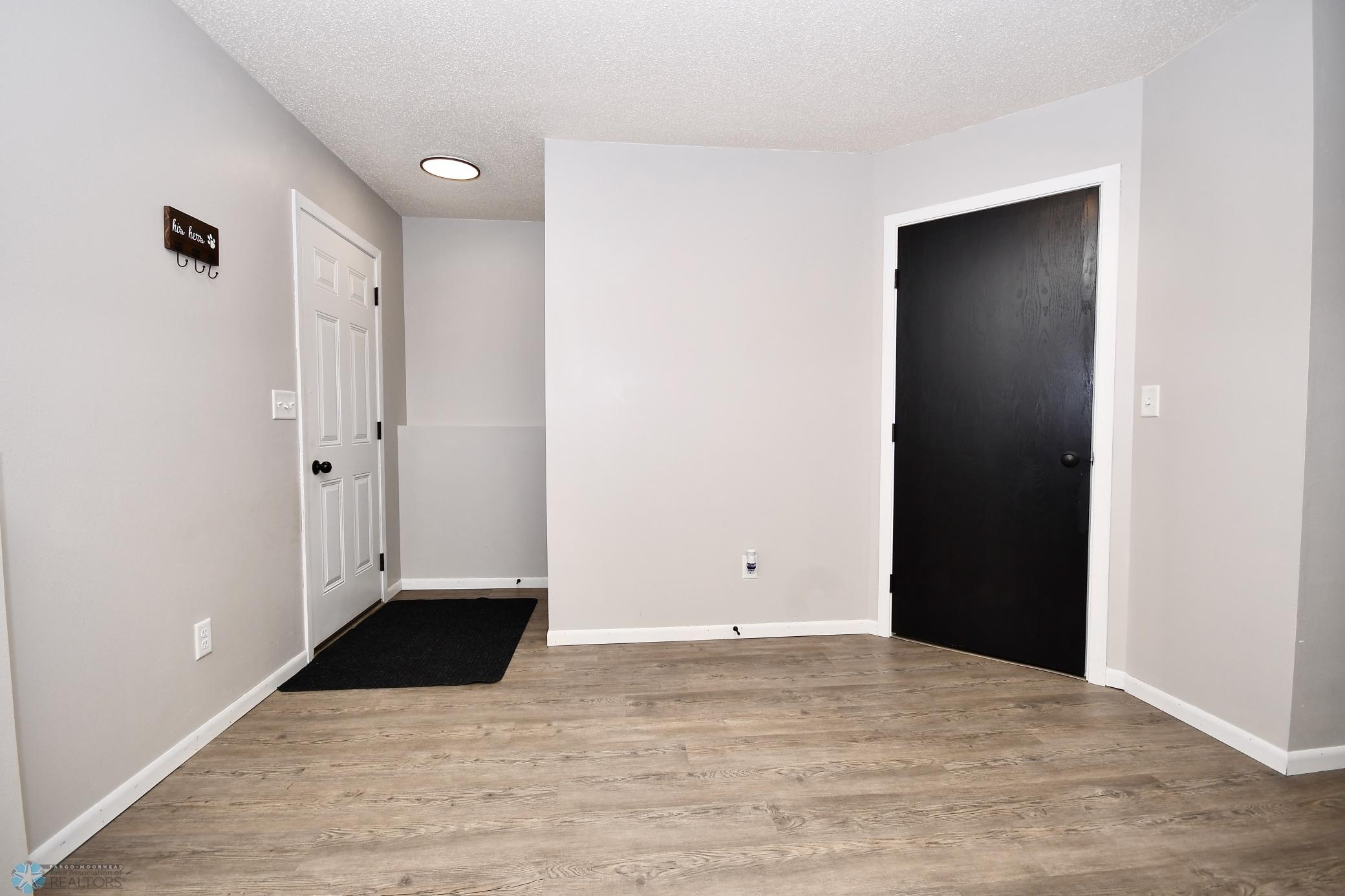 entrance to garage / laundry