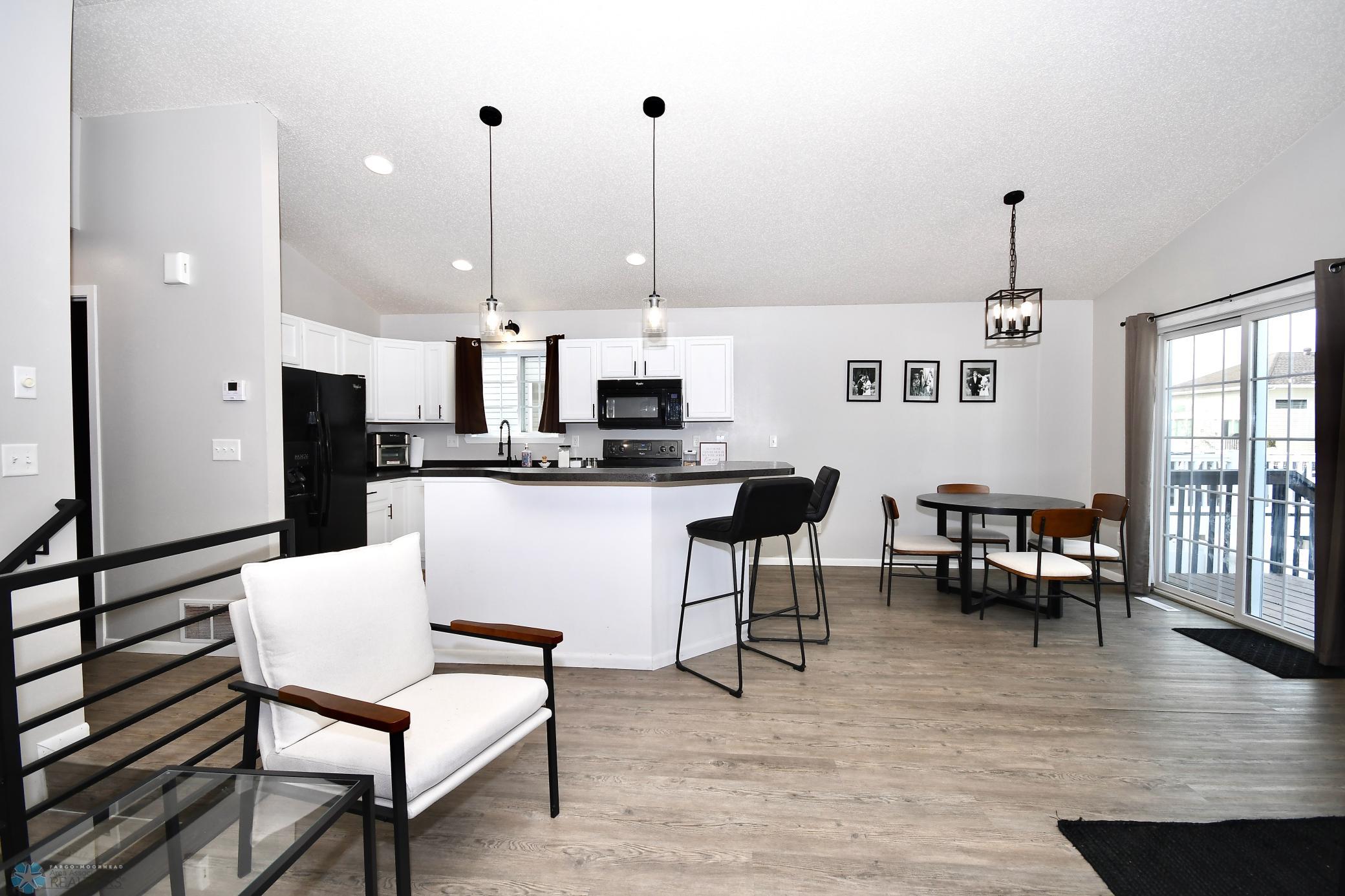 living room / kitchen