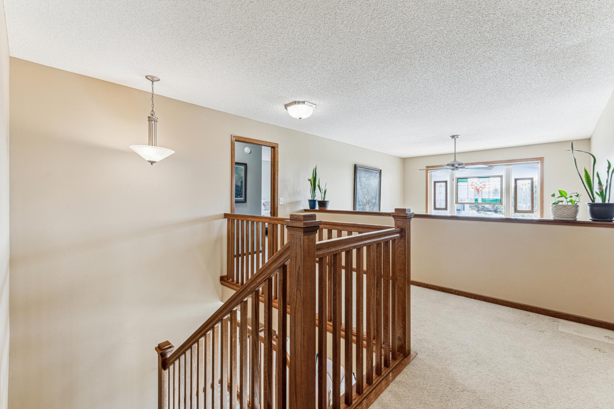 Upper level loft.