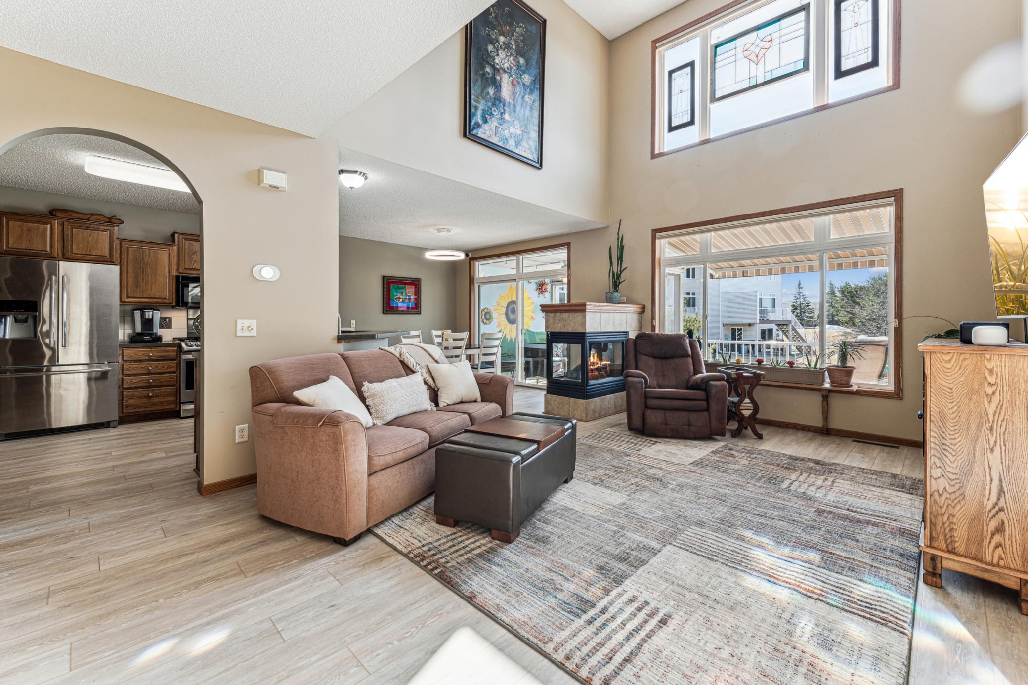 You won't find a lighter and brighter townhome!