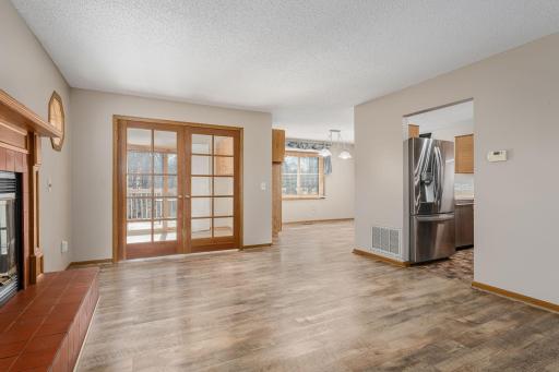 Open-concept feel connects the living area with dining and kitchen spaces, perfect for everyday living.