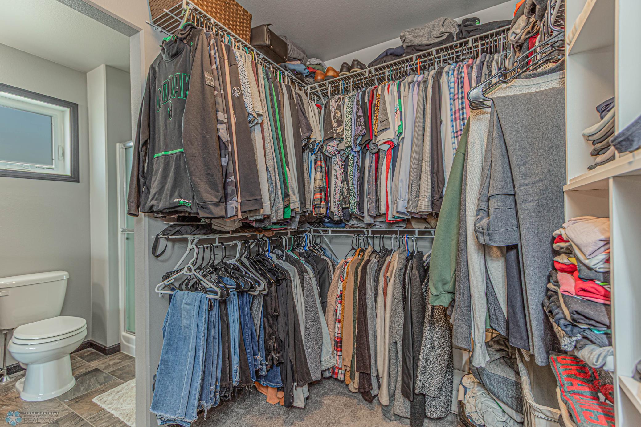 Primary Walk-In Closet