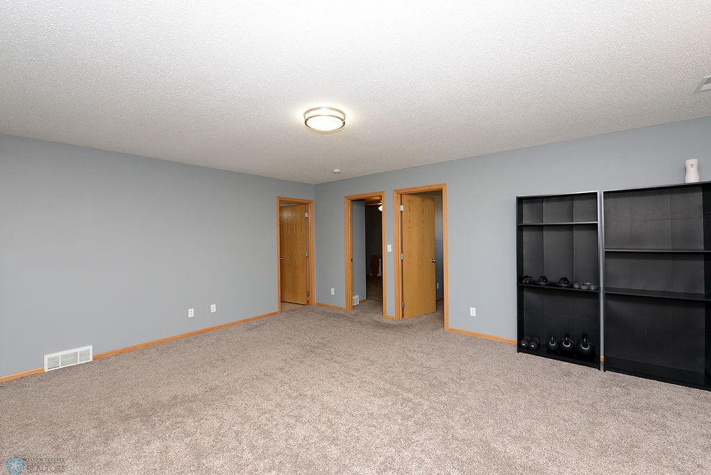 Family room to bedrooms and bathroom