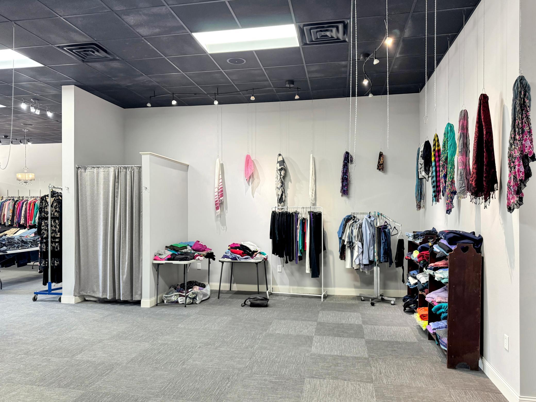 Finished retail space