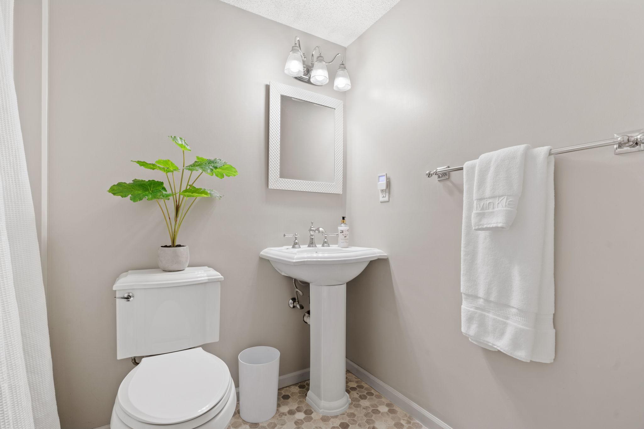 lower level full bath