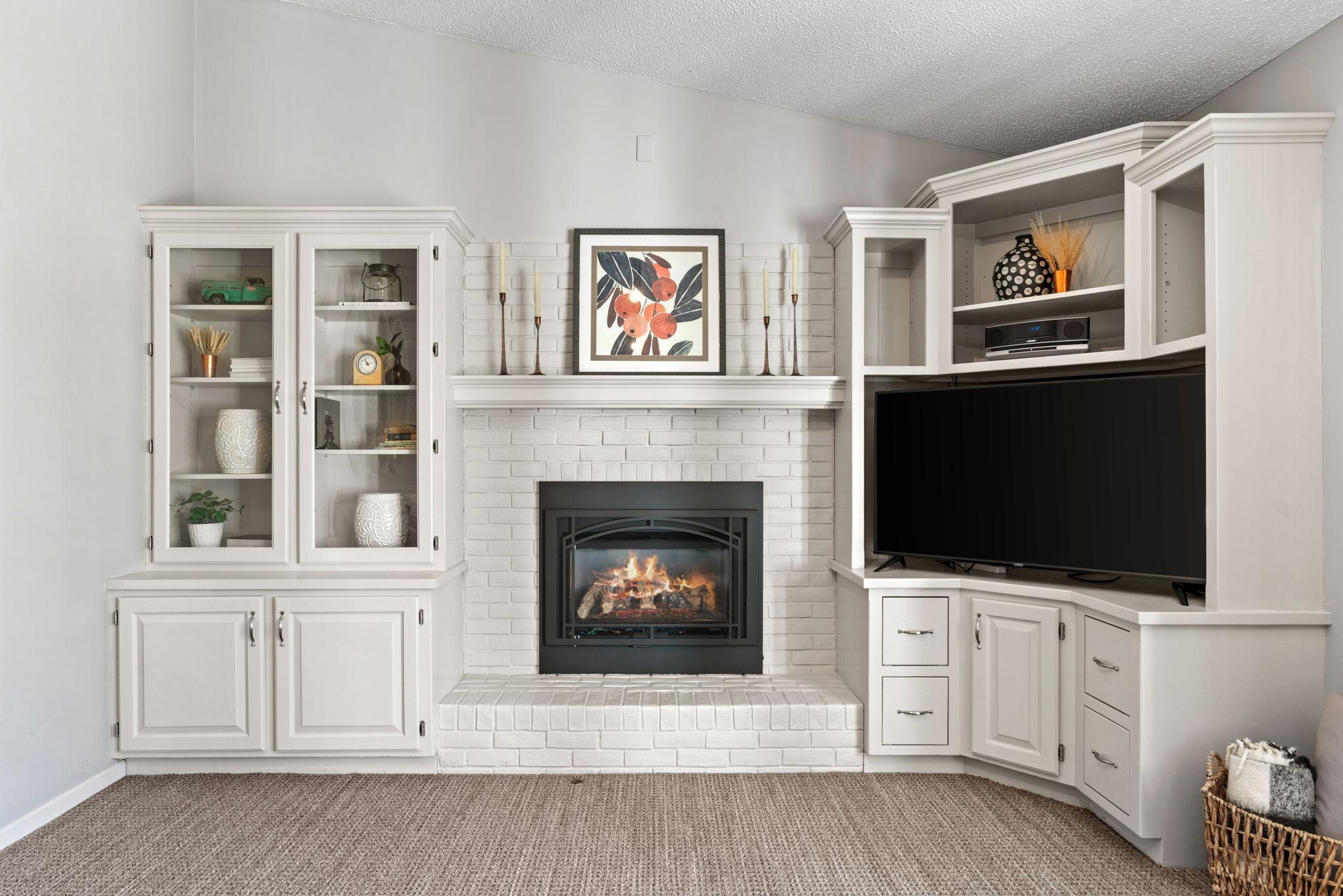 gas fireplace