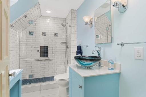 Completely Remodeled Bathroom on the 3 Bedroom Level