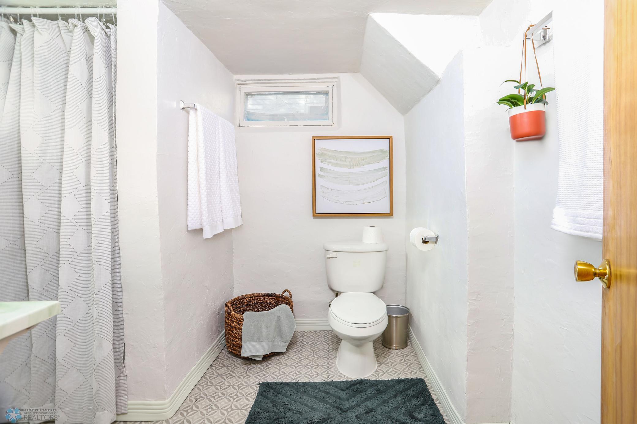 3/4 bath in basement