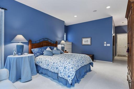 Primary Suite located on the main level, newer primary bath and closet with organizers.