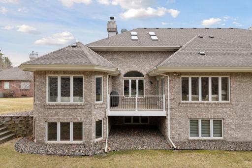 New composite decking for grilling this summer.