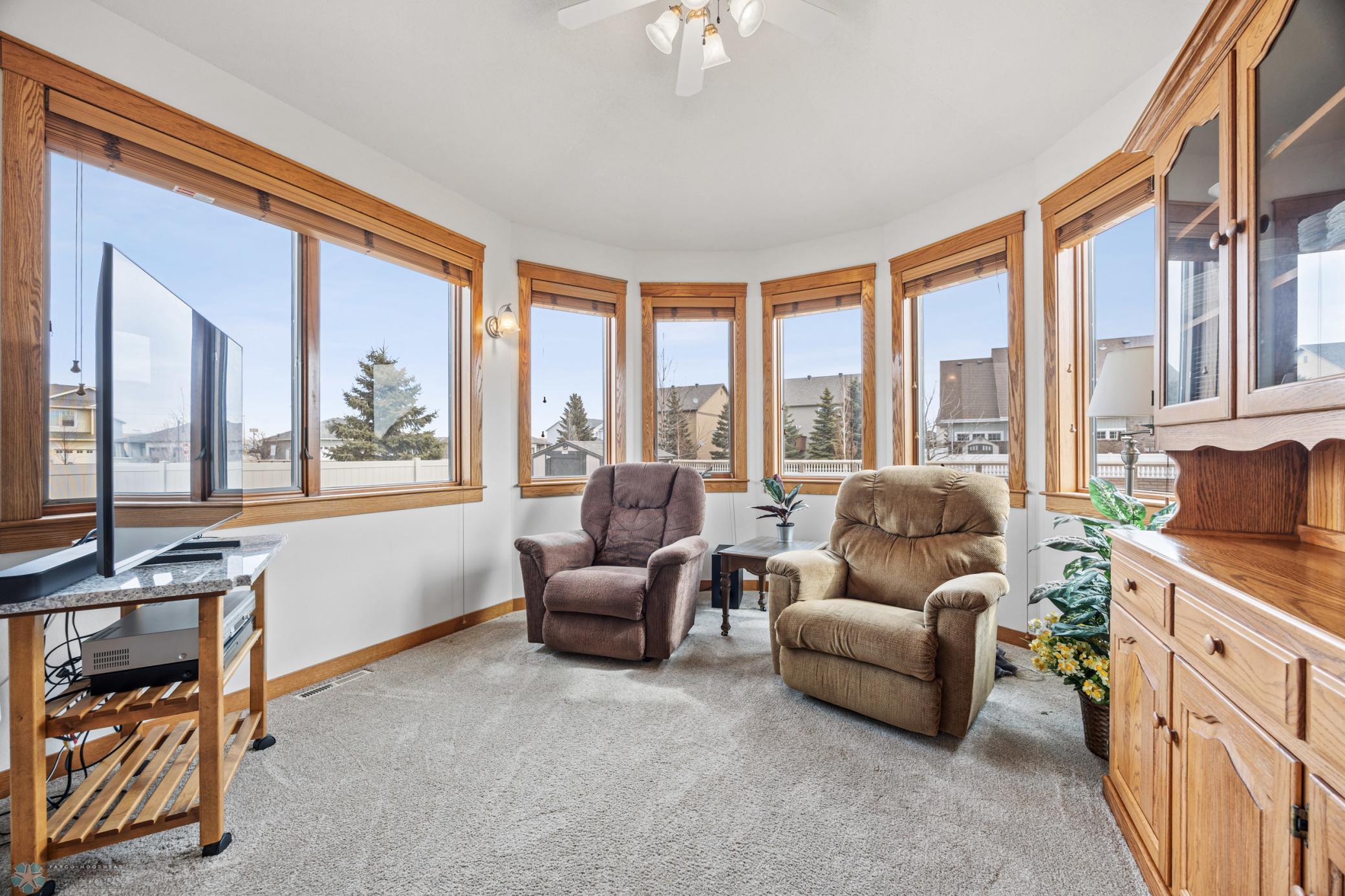 Sunroom off dining