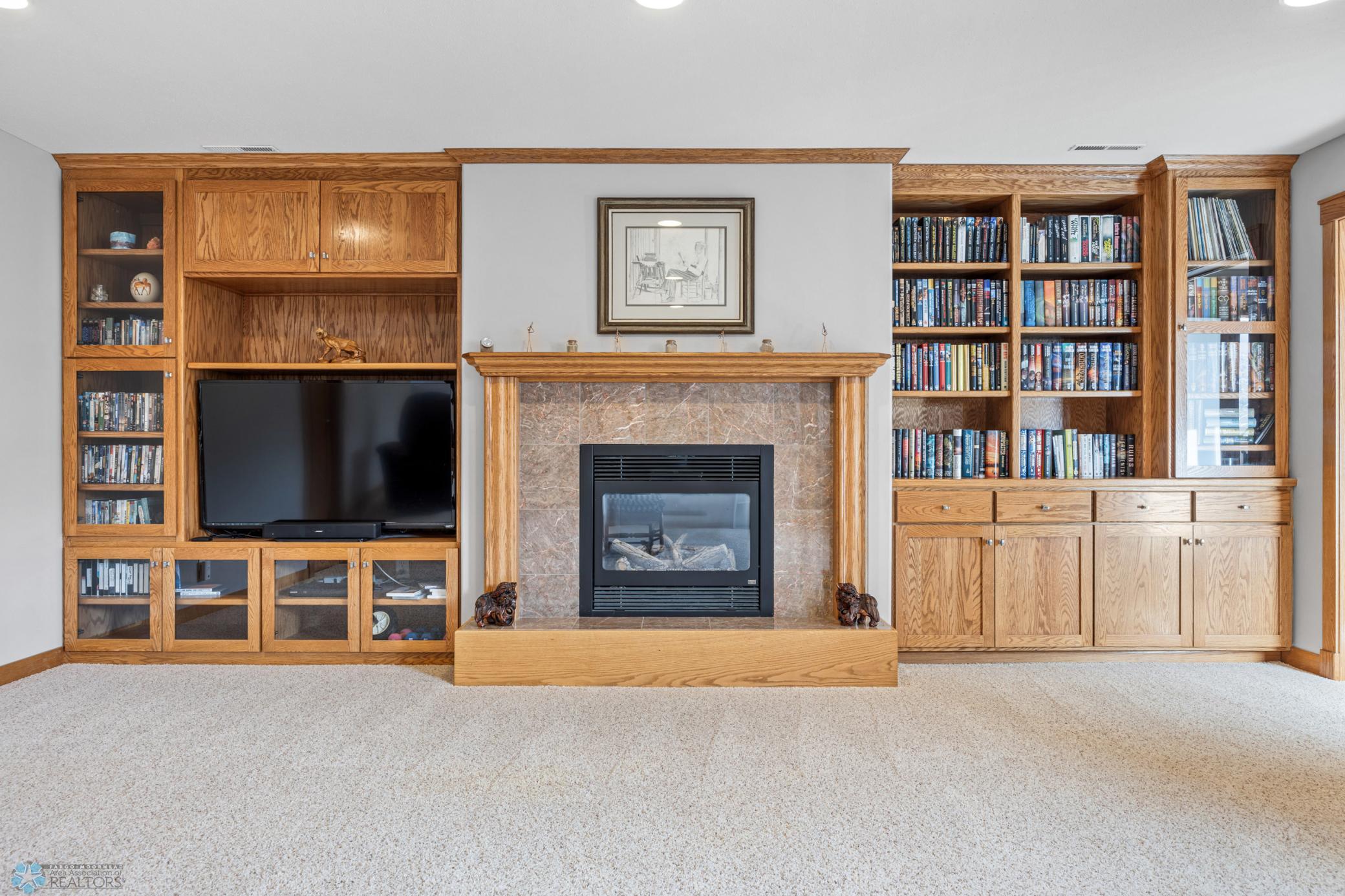Family Room builtins