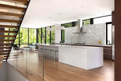 Wolf, Sub-Zero, and quartzâyour dream kitchen awaits.