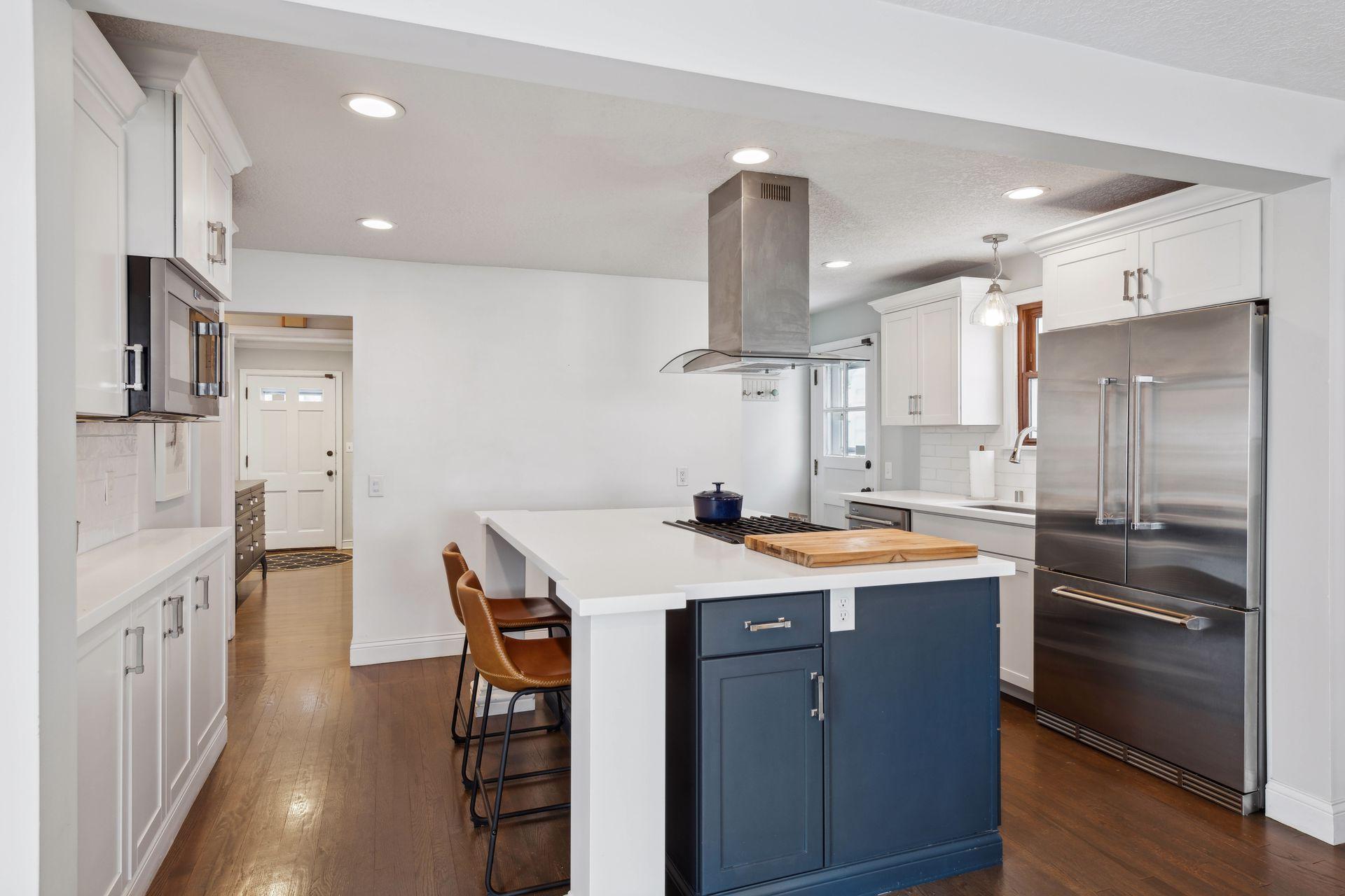 Stainless teel hood & appliances