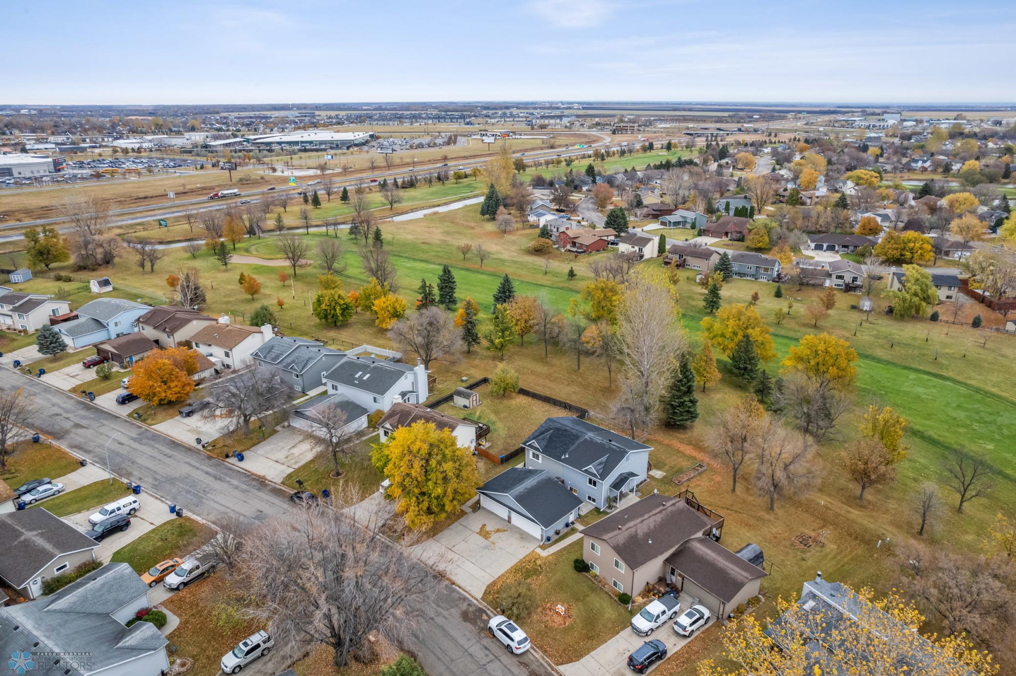 Aerial view- golf course