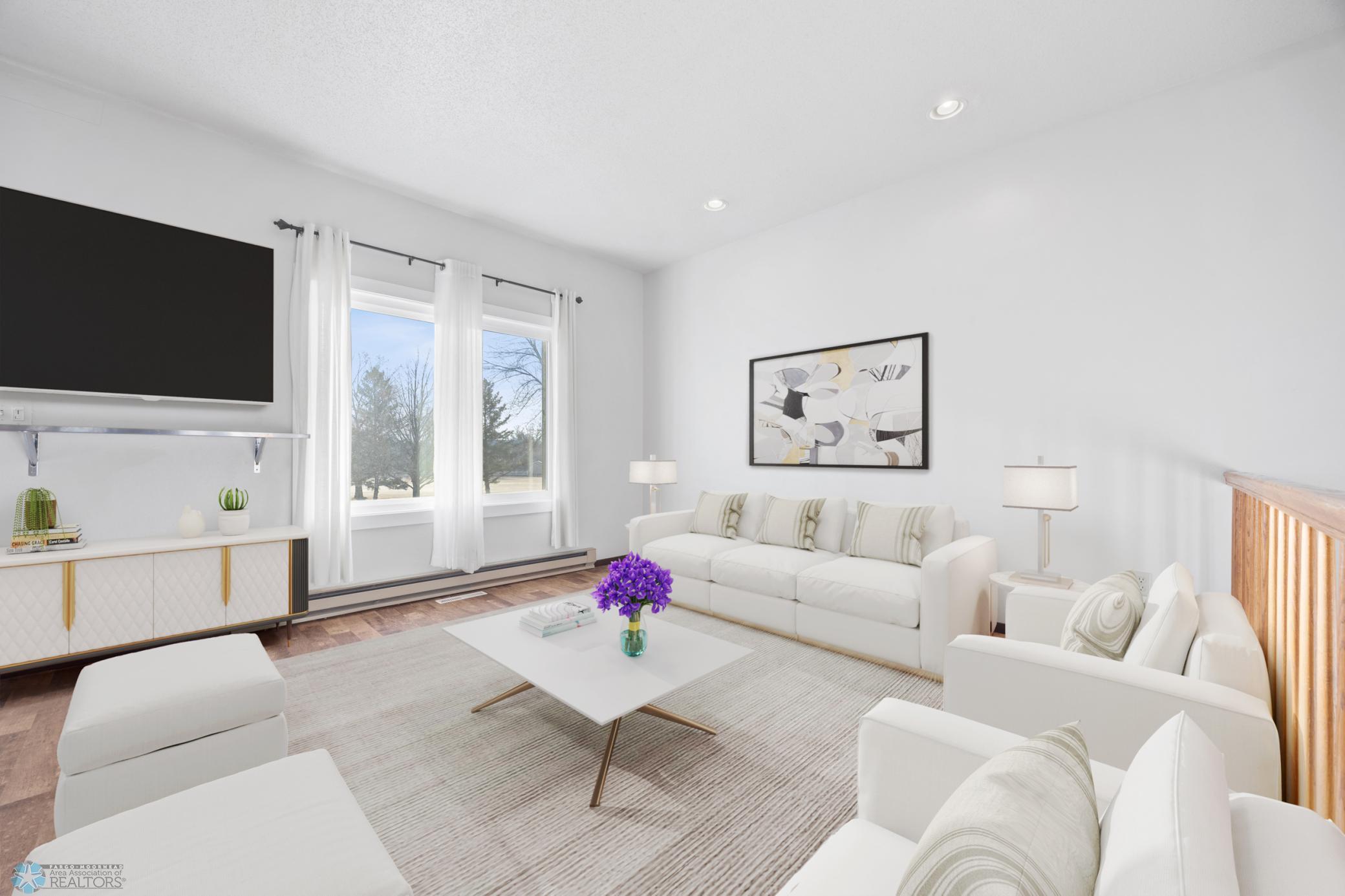 Virtual staging - living room