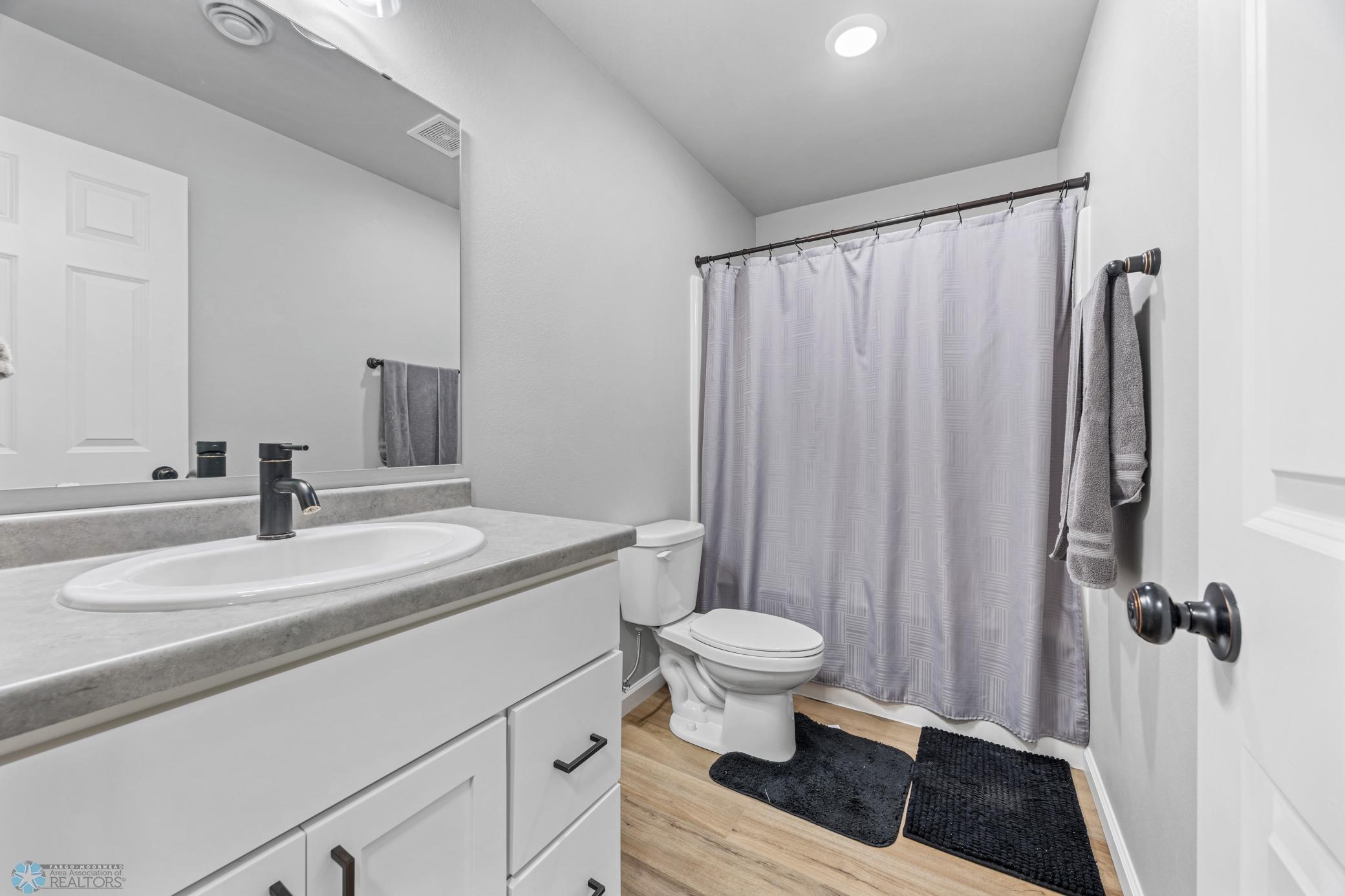 Lower full bathroom