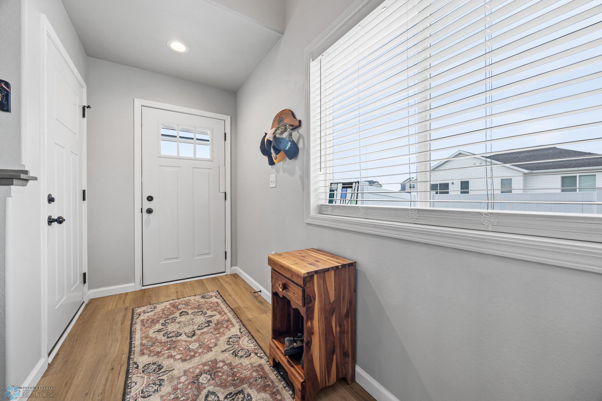 Large Foyer with storage