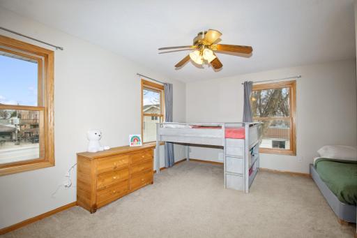 2 of 3 large bedrooms-all on the upper level.