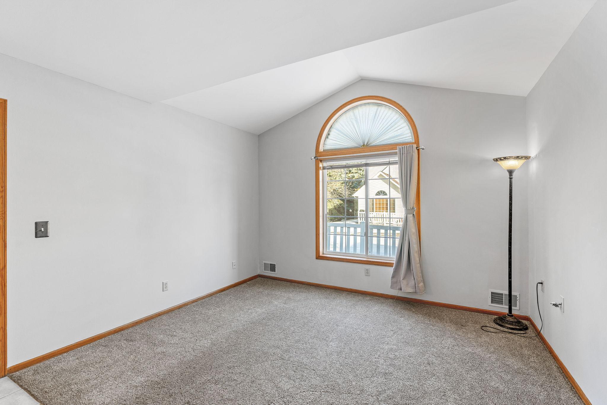 Large windows for tons of natural light.