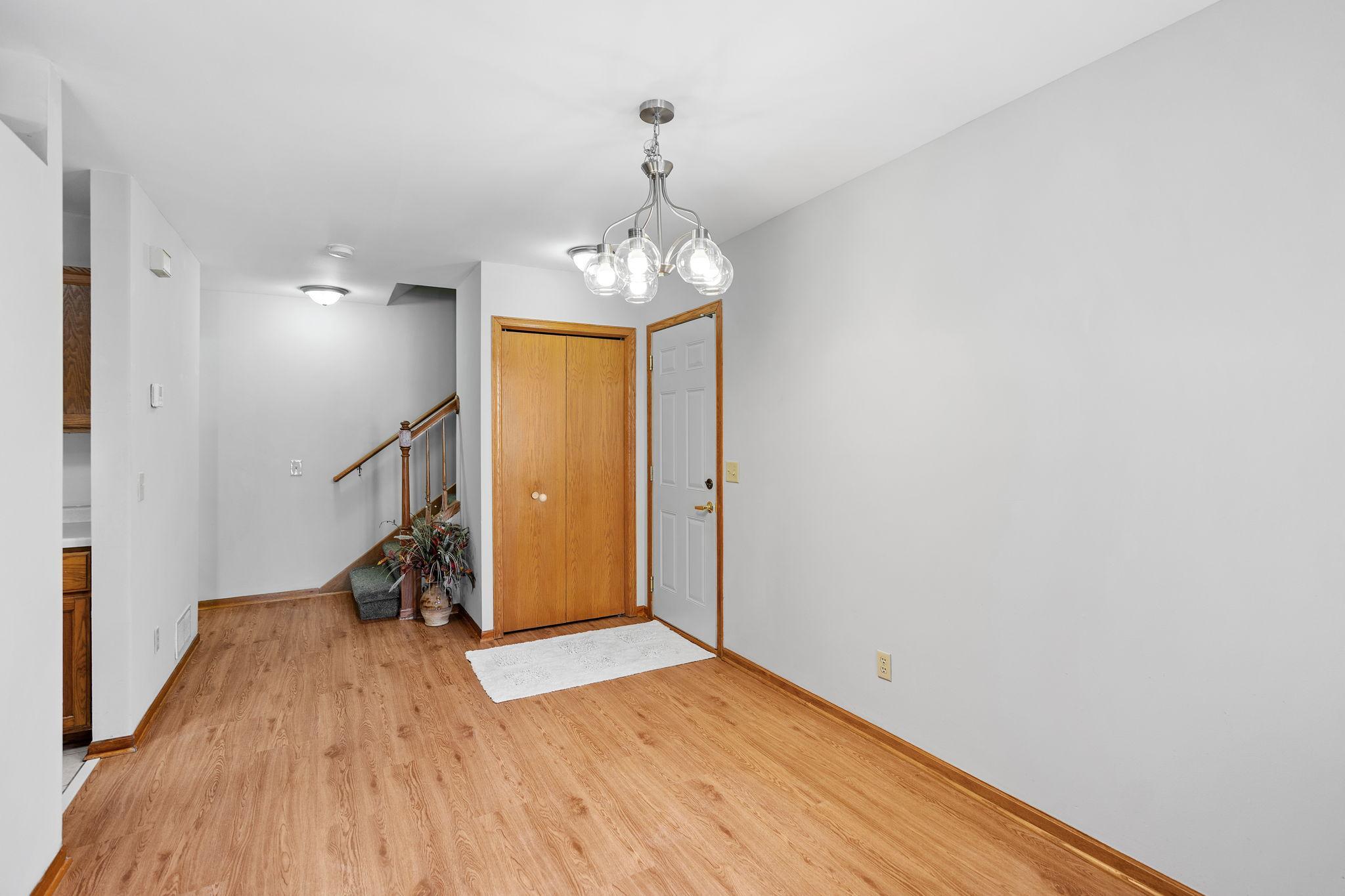 New Flooring and lighting.